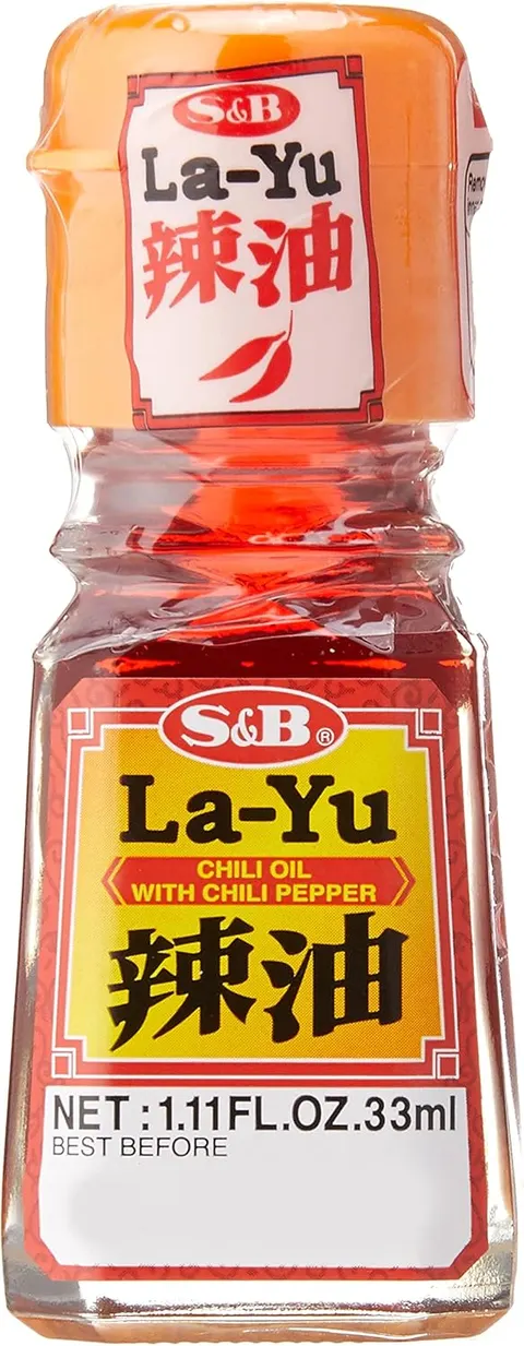 S&B olej sezamowy z chili La-Yu, 33ml