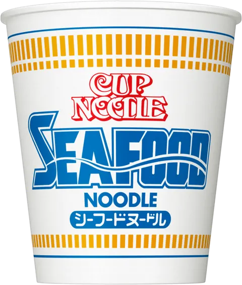 Nissin Cup Noodle ramen instant o smaku owoców morza, 75g