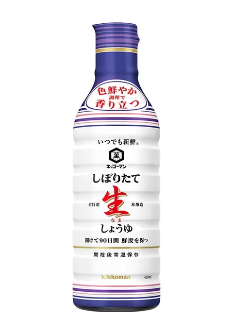 Kikkoman ciemny Świeży sos sojowy, 450 ml