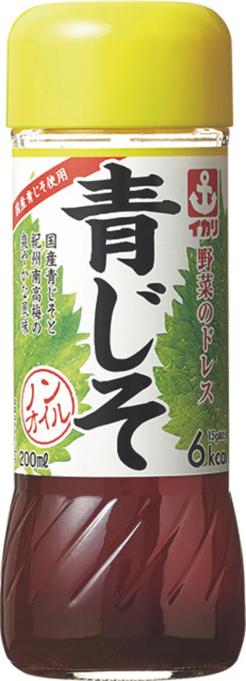 Ikari sos sałatkowy bez oleju z pachnotką Shiso, 200 ml