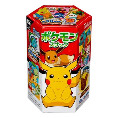 Tohato Pokémon czekoladowe chrupki kukurydziane, 23g