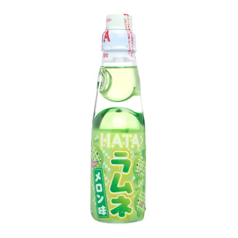 Hata Ramune Soda melonowa, 200 ml