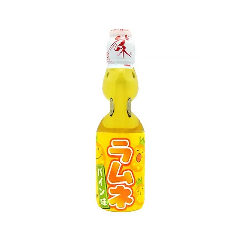 Hata Ramune Soda ananasowa, 200 ml