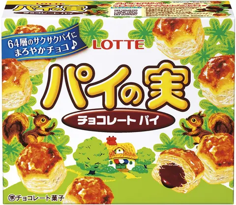 Lotte Pie no mi kremowe ciasteczka czekoladowe, 73g