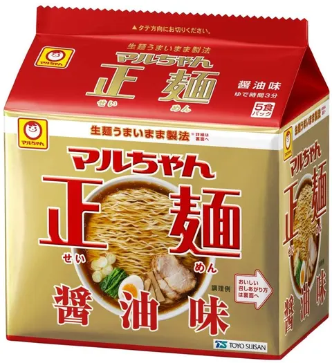 Maruchan Ramen instant o smaku sosu sojowego, 5szt. x 105g