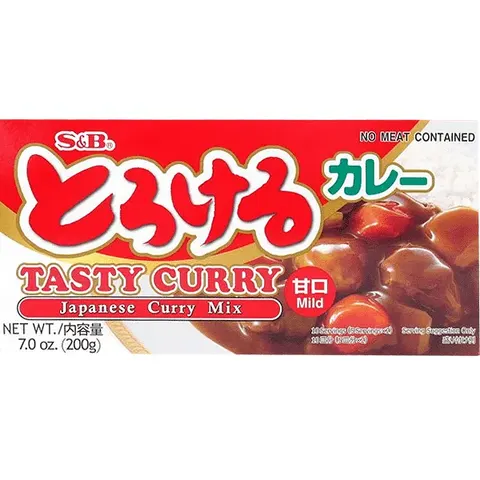 S&B Torokeru Curry, łagodne - 10 porcji - 200g