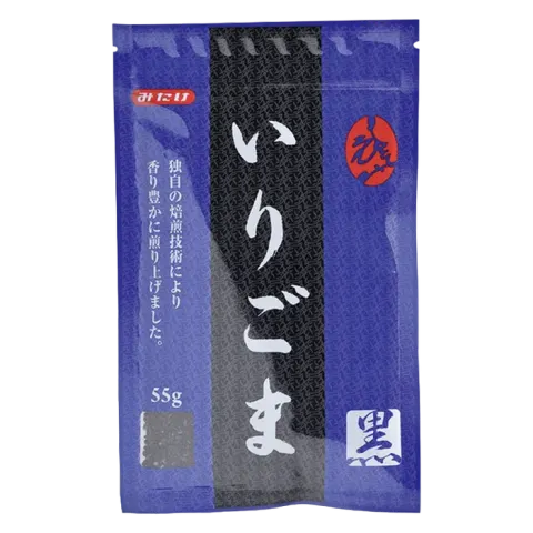 Mitake Prażony czarny sezam Irigoma Kuro, 60g