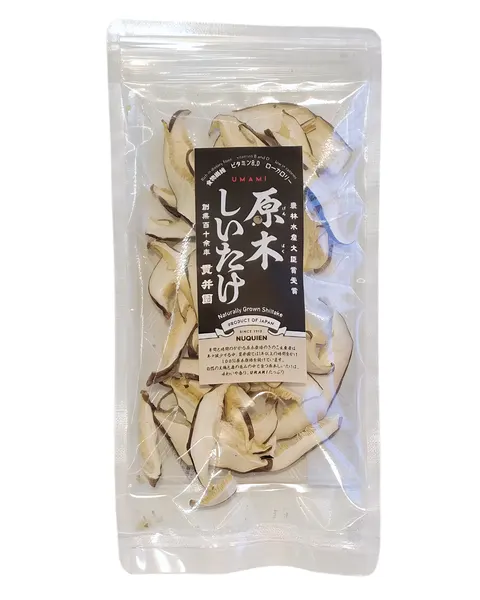 Nukuien Krojone suszone grzyby Shiitake, 15g