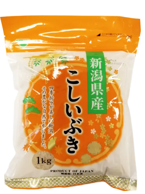 Koshiibuki ryż biały Japoński z prefektury Niigata - 1kg