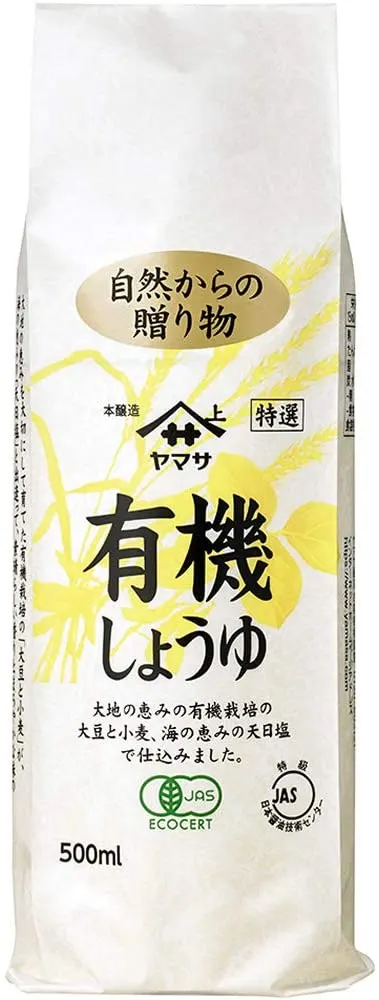 Yamasa Premium organiczny sos sojowy, 500ml