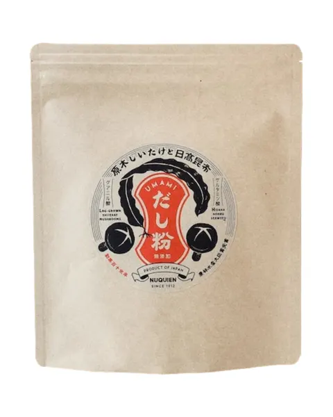 Nukuien wegański bulion Dashi z Shiitake i Kombu, 50g