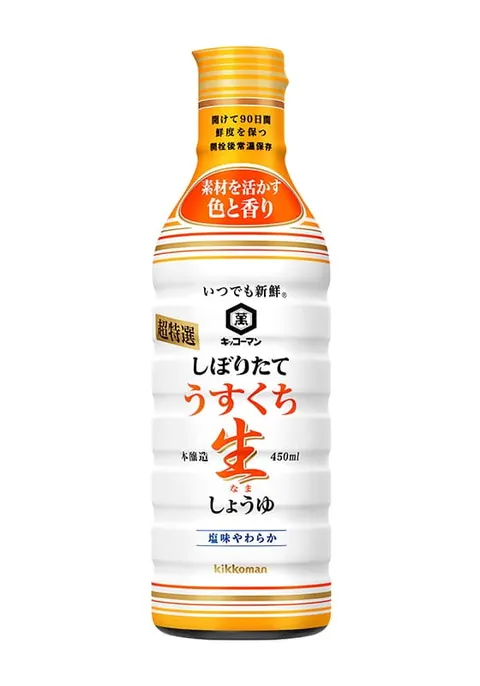 Kikkoman jasny Świeży sos sojowy Usukuchi, 450ml