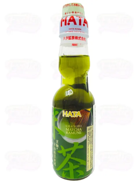 Hata Ramune Soda Matcha, 200 ml