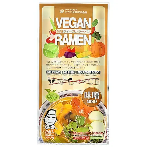 Kurata Wegański Ramen instant o smaku Miso, 2szt. x 130g