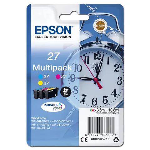 Tusz EPSON 27 - kolor, 3,6ml