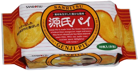 Sanritsu kruche ciasteczka Genji Pie, 16 szt., 168g