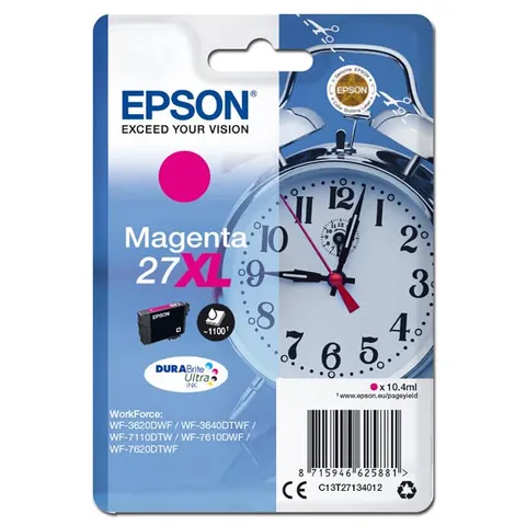 Tusz EPSON 27XL - magenta, 10,4ml