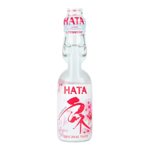 Hata Ramune Soda oryginalna, op. sakura 200 ml