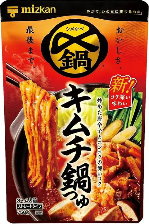 Mizkan gotowa zupa Kimchi do dań Nabemono, 750g