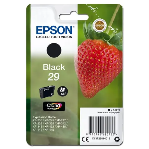 Tusz EPSON T29 - czarny, 5,3ml