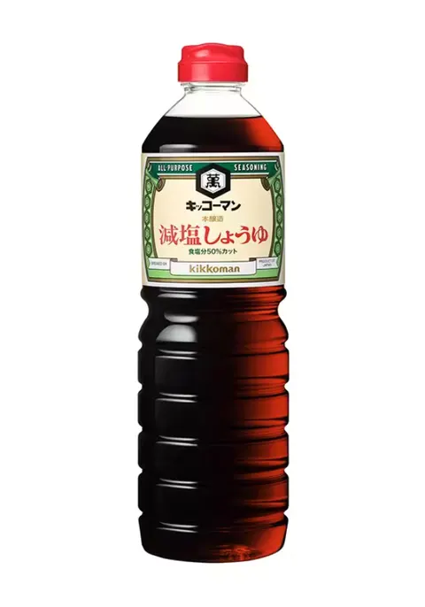 Kikkoman sos sojowy niskosodowy, -50% soli - 1 L