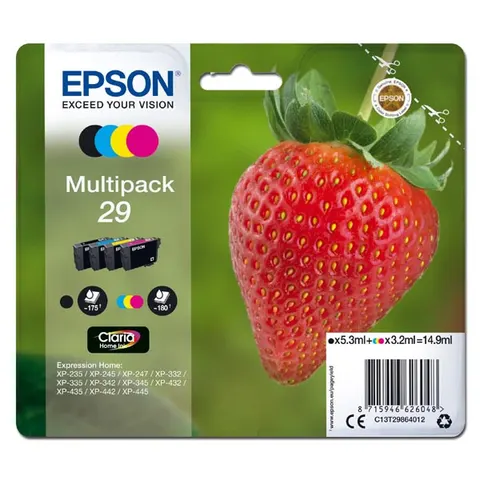Tusz EPSON T29 - CMYK, 3,2ml