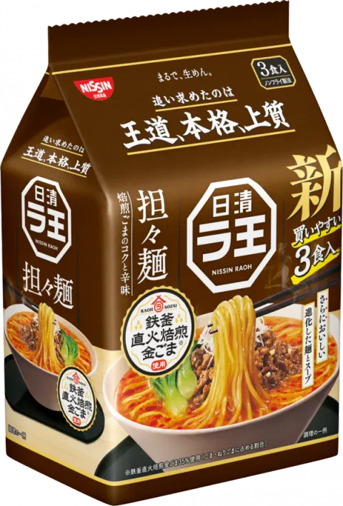 Nissin Raoh ramen instant Tantanmen 3szt× 95g