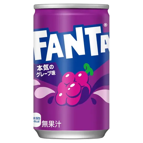 Fanta napój gazowany o smaku ciemnych winogron, 350ml