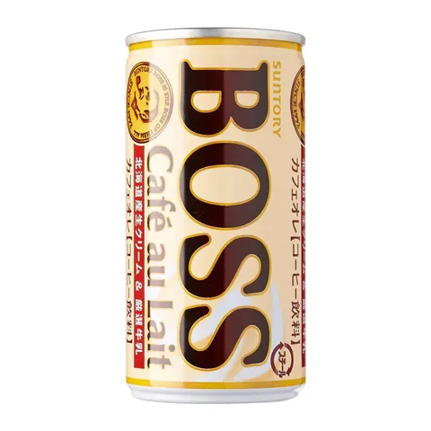 Suntory Boss czarna kawa ze śmietanką z Hokkaido, 185ml