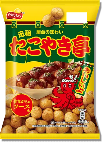 Fritolay łagodne chrupki kukurydziane o smaku Takoyaki, 58g