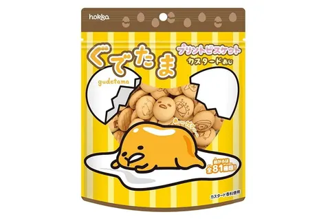Hokka biszkopty z wizerunkiem Gudetama, 45g