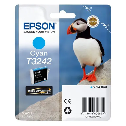 Tusz EPSON C13T32424010 - cyan, 14ml