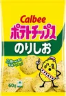 Calbee chipsy ziemniaczane o smaku wodorostów nori i soli, 60g