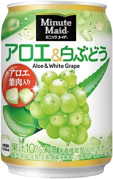Minute Maid napój Aloes i białe winogrona, 280 ml