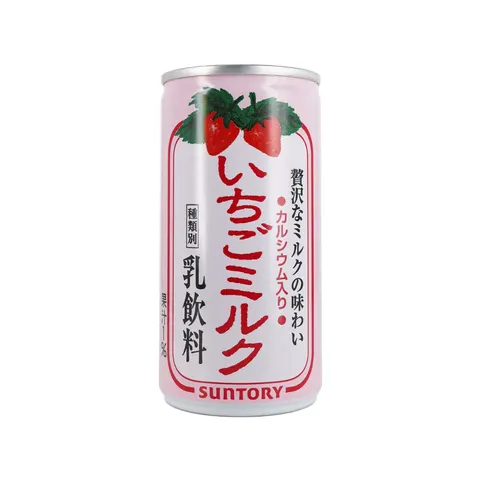 Suntory Ichigo Milk truskawkowy napój mleczny, 190ml