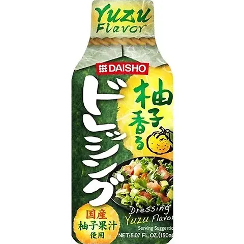 Daisho dressing sałatkowy z dodatkiem soku z cytrusa yuzu, 150 ml