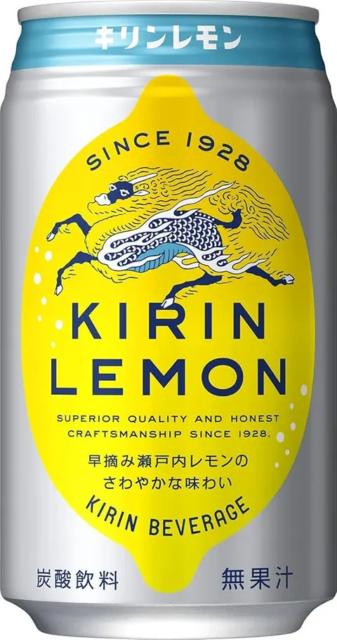 Kirin Lemon napój gazowany o smaku cytryny, 350 ml