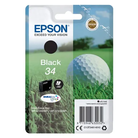 Tusz EPSON T346140 - czarny, 6,1ml