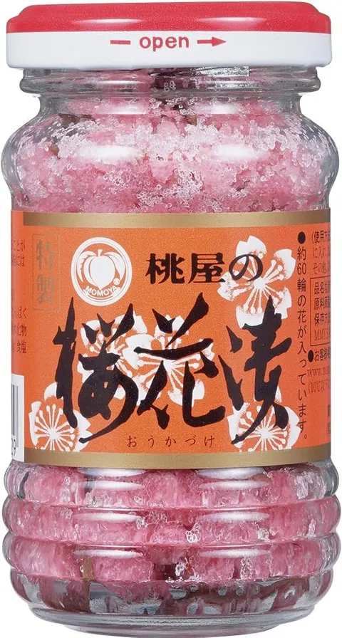Momoya marynowane kwiaty wiśni sakura, 60 g