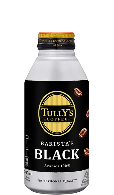 Itoen Tully's Coffee czarna kawa bez cukru, 390ml