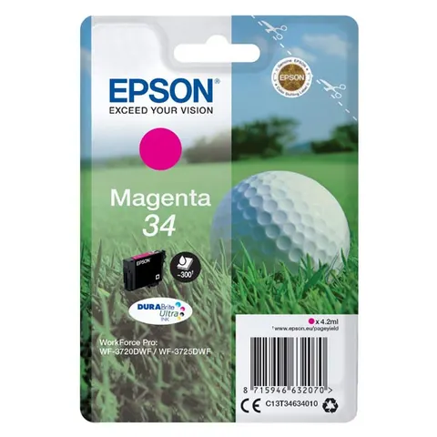 Tusz EPSON T346340 - magenta, 4,2ml