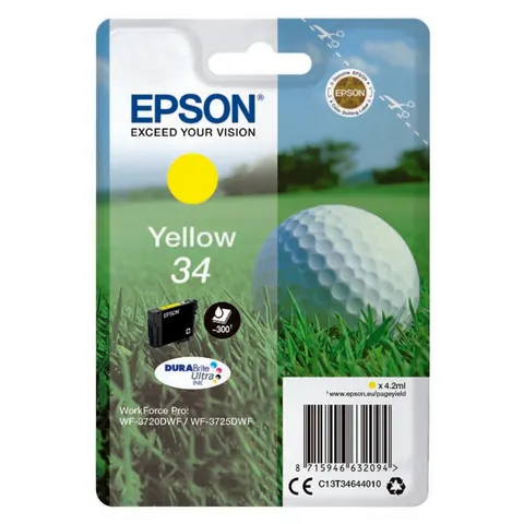 Tusz EPSON T346440 - żółty, 4,2ml