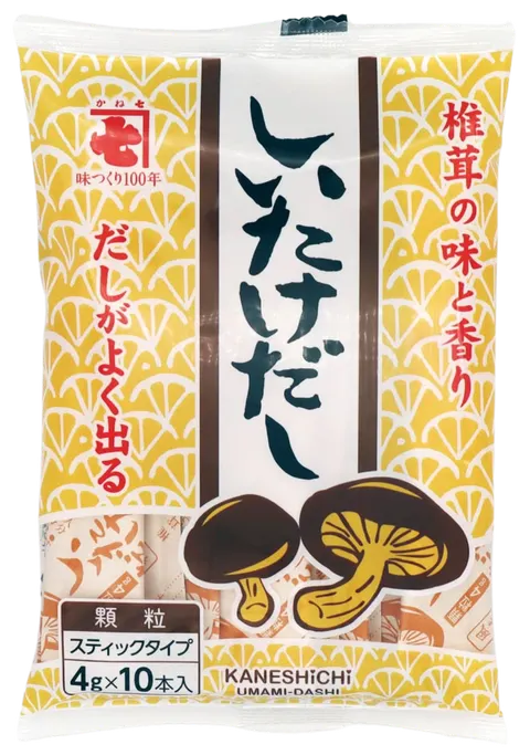 Kaneshichi bulion Dashi z grzybów Shiitake, 10 szt. x 4g