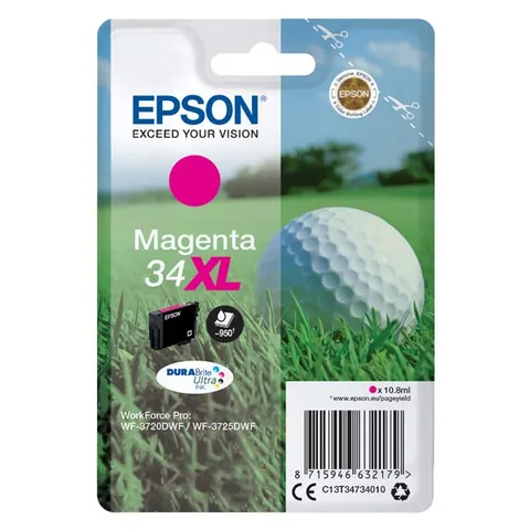 Tusz EPSON T347340 - magenta, 10,8ml