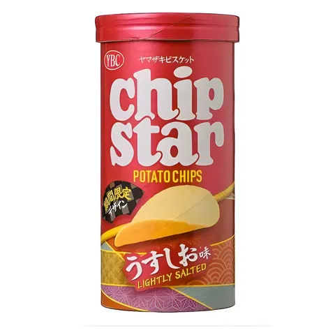 YBC Chip Star chipsy o smaku solonym, 45g