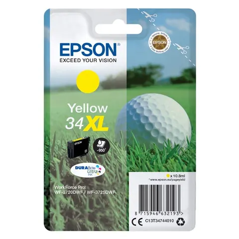 Tusz EPSON T347440 - żółty, 10,8ml