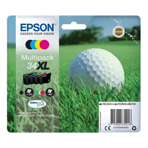 Tusz EPSON T347640 - CMYK, 48,7ml
