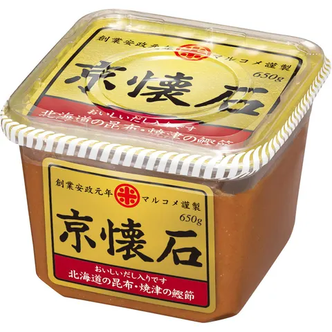 Marukome Kyo Kaiseki czerwona pasta Miso z bulionem Dashi, 650g