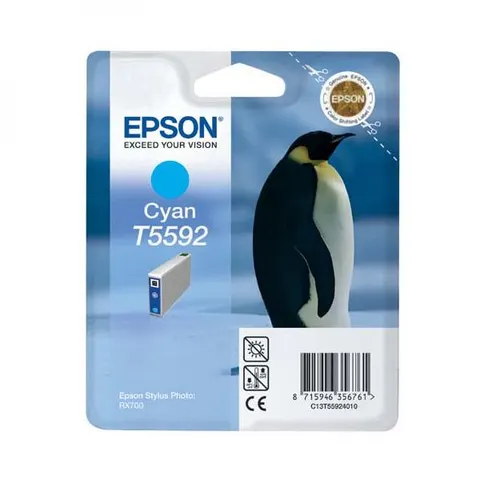 Tusz EPSON C13T55924010 - cyan, 13ml