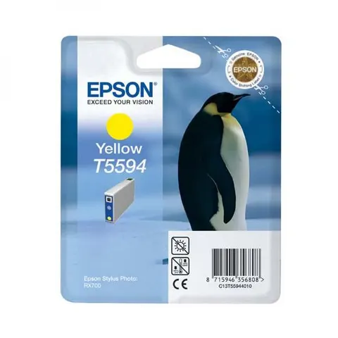 Tusz EPSON C13T55944010 - żółty, 13ml